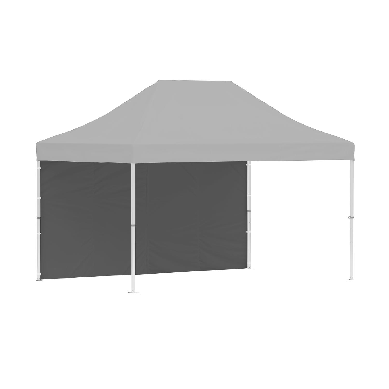 Lateral Tenda Eco/Pro/Exc 800D 4m Cinza