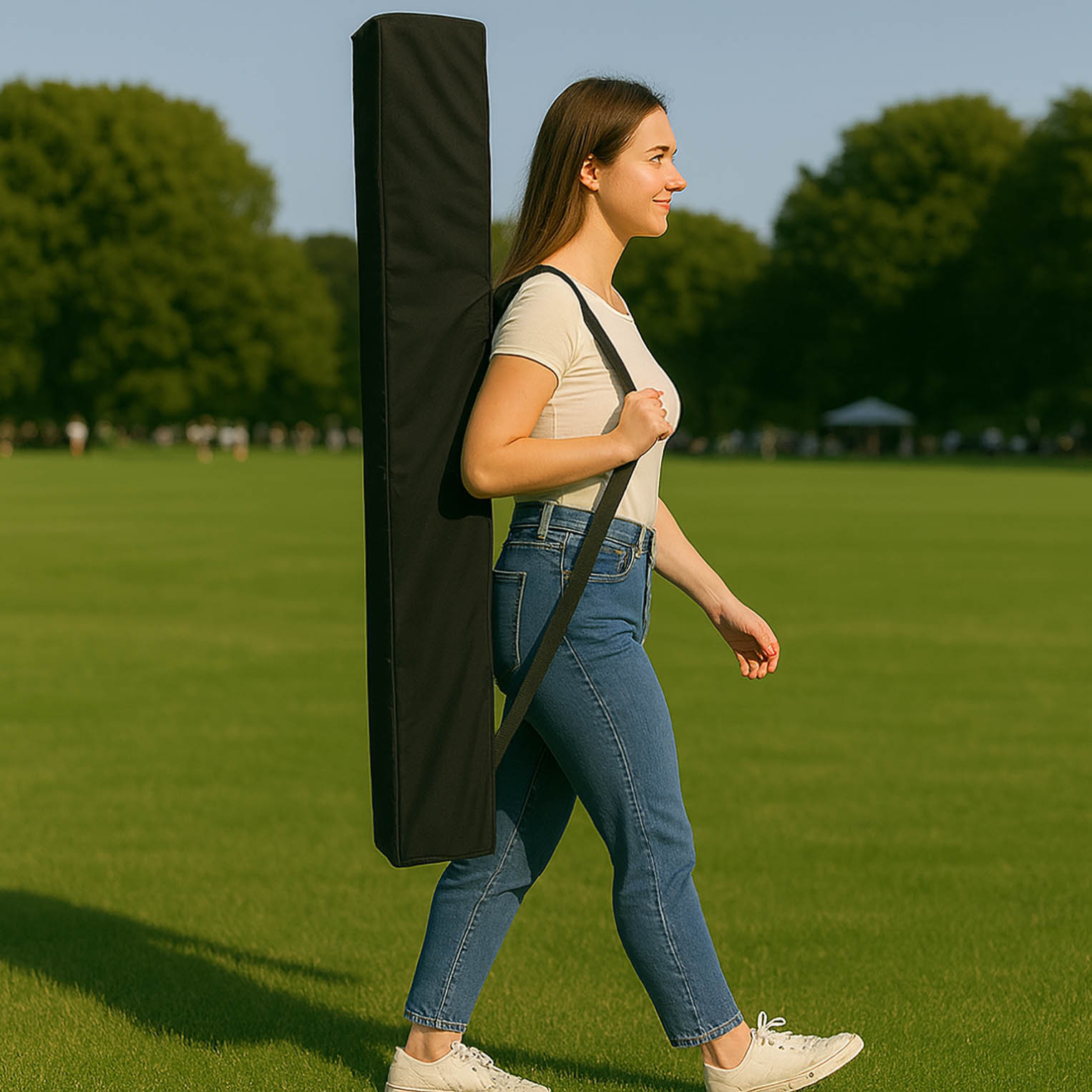 Tenda Pop-Up Aço Basic Plus 3x3 Vermelha c/ Laterais - Image 6